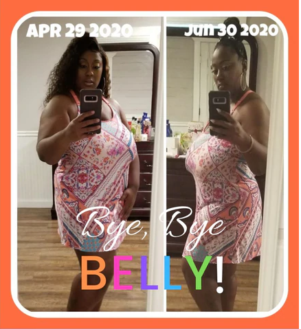 Bye Bye Belly Juice Before And After weight loss