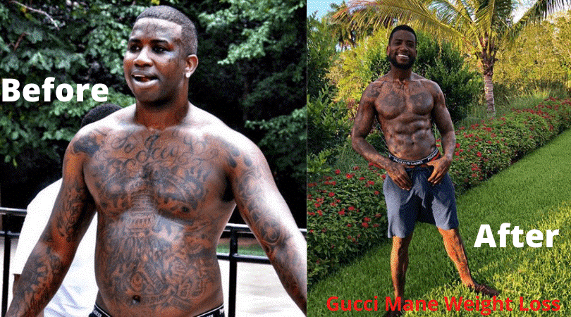 Gucci Mane Shows Off 100-Pound Weight-Loss Transformation